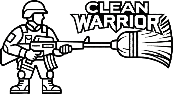 לוגו לוחמים לניקיון